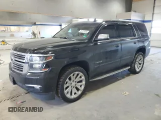 2015 Chevrolet Tahoe LTZ z VIN 1GNSKCKC9FR729198, wystawiony jako Copart lot #46727925 z przebiegiem 113 819 mil mil oraz Szkoda całkowita • Salvage title. Historia ofert i sprzedaży dostępna na DreamBid. Obrazek 1.