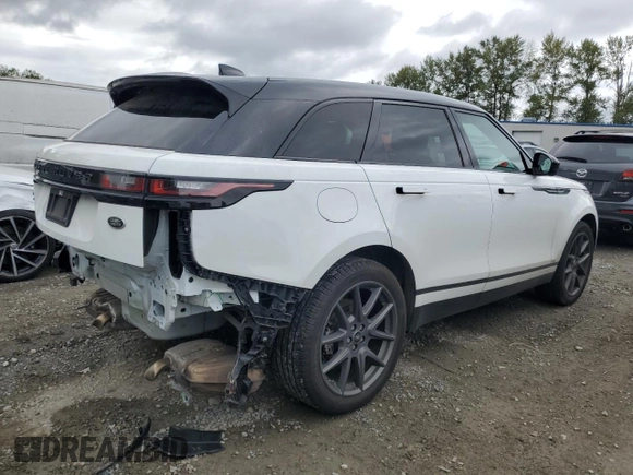 2021 Land Rover Range Rover Velar R-Dynamic S with VIN SALYT2EX6MA298543, listed as a Copart auction lot 62869673 with 18,864 mi miles. Bid and sale history available at carsss.com. Image 3.