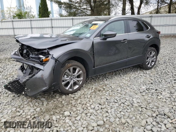 2024 Mazda CX-30 S Preferred with VIN 3MVDMBCMXRM615213, listed as a Copart auction lot 53728725 with 3,735 mi miles and Salvage title. Bid and sale history available at DreamBid. Image 1.