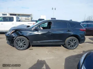 2025 Acura RDX w/A-Spec Package with VIN 5J8TC2H61SL009902, listed as a IAAI auction lot 41378429 with 1,002 mi miles. Bid and sale history available at carsss.com. Image 14.