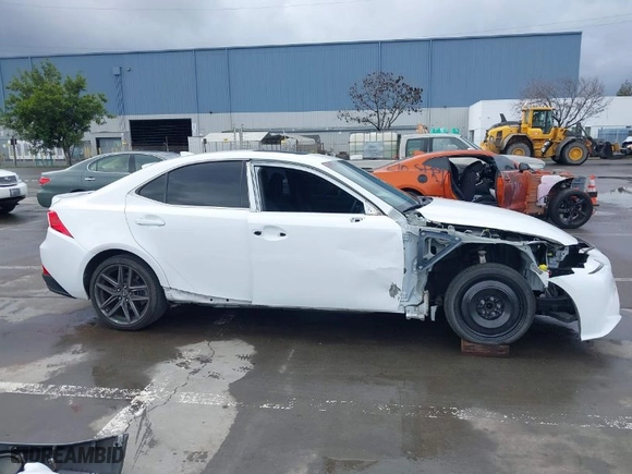 2016 Lexus IS 350 with VIN JTHBE1D28G5022920, listed as a IAAI auction lot 41579199 with NaN miles. Bid and sale history available at carsss.com. Image 14.