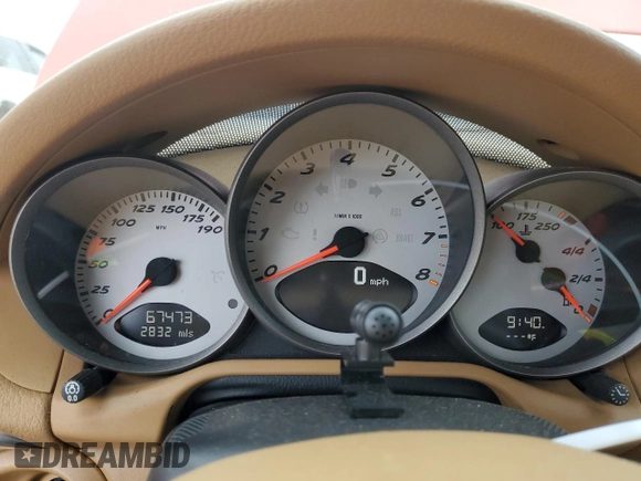 2007 Porsche Boxster S z VIN WP0CB29837U731164, wystawiony jako Copart lot #41564995 z przebiegiem 67 473 mil mil oraz Szkoda całkowita • Salvage title. Historia ofert i sprzedaży dostępna na DreamBid. Obrazek 9.