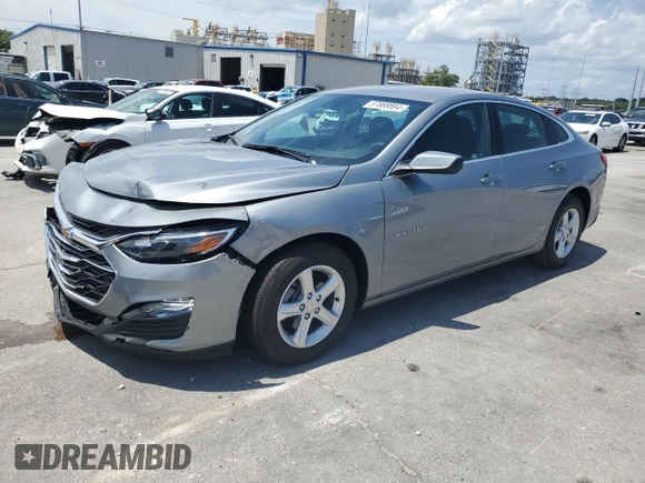 2024 Chevrolet Malibu LS with VIN 1G1ZB5ST3RF153271, listed as a Copart auction lot 57888894 with 896 mi miles and Salvage Title. Bid and sale history available at DreamBid. Image 1.