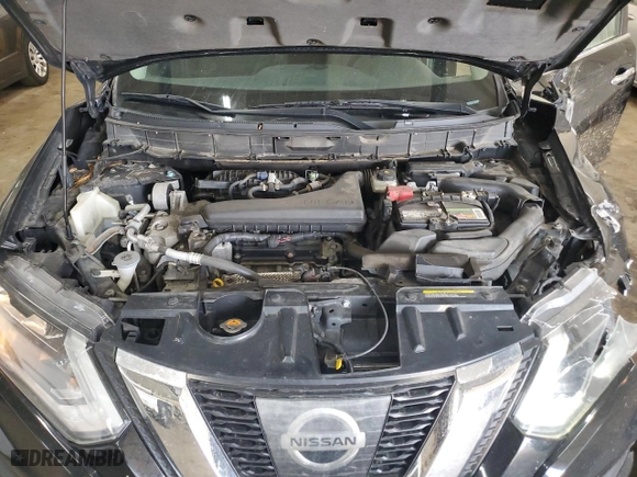 2017 Nissan Rogue SV with VIN 5N1AT2MV0HC897078, listed as a Copart auction lot 51037205 with 154,338 mi miles and Salvage Title. Bid and sale history available at carsss.com. Image 14.