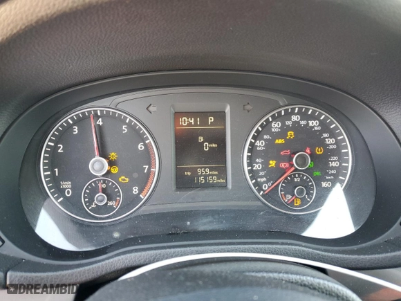 2015 Volkswagen Passat 1.8T Limited Edition with VIN 1VWAS7A3XFC010958, listed as a Copart auction lot 87392214 with 115,159 mi miles and Salvage Title. Bid and sale history available at carsss.com. Image 9.
