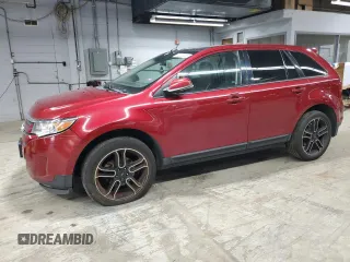 2013 Ford Edge SEL with VIN 2FMDK4JC1DBA04876, listed as a Copart auction lot 54055415 with 136,265 mi miles and Clean Title. Bid and sale history available at carsss.com. Image 1.