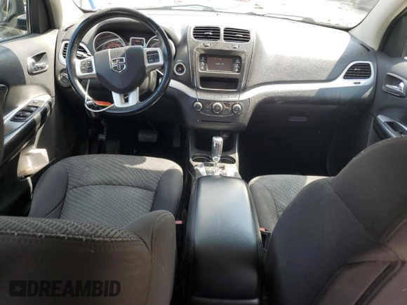 2015 Dodge Journey SXT with VIN 3C4PDCCG4FT697505, listed as a Copart auction lot 64888554 with 191,653 mi miles and Salvage title. Bid and sale history available at DreamBid. Image 8.