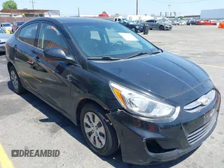 2016 Hyundai Accent SE with VIN KMHCT4AE9GU134008, listed as a IAAI auction lot 42489991 with 112,205 mi miles and . Bid and sale history available at DreamBid. Image 1.