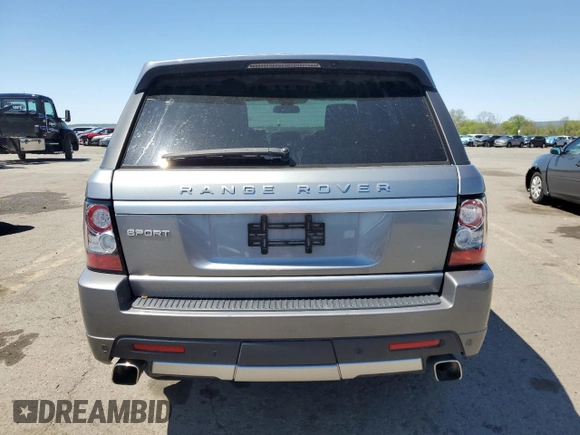 2012 Land Rover Range Rover Sport HSE with VIN SALSF2D43CA745459, listed as a Copart auction lot 54888505 with 72,701 mi miles and Clean Title. Bid and sale history available at carsss.com. Image 6.