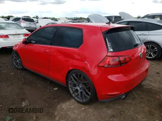 2015 Volkswagen GTI S с VIN 3VWYT7AU7FM029213, выставлен на аукционе Copart как лот 55530424 с пробегом 106 476 миль миль и На запчасти • Non repairable. История ставок и продаж доступна на DreamBid. Изображение 2.