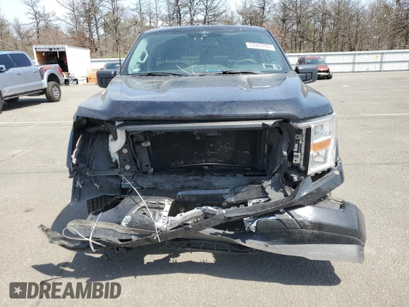 2021 Ford F-150 XL with VIN 1FTMF1CB4MKF09005, listed as a Copart auction lot 53935765 with 52,332 mi miles and Salvage title. Bid and sale history available at DreamBid. Image 5.