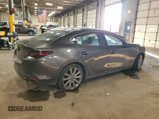 2019 Mazda 3 w/Select with VIN JM1BPACL6K1110550, listed as a Copart auction lot 46606075 with 51,093 mi miles and Salvage Title. Bid and sale history available at carsss.com. Image 3.
