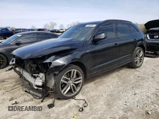 2016 Audi SQ5 Prestige z VIN WA1VCAFP7GA034295, wystawiony jako Copart lot #48958885 z przebiegiem 94 053 mil mil oraz Szkoda całkowita • Salvage title. Historia ofert i sprzedaży dostępna na DreamBid. Obrazek 1.