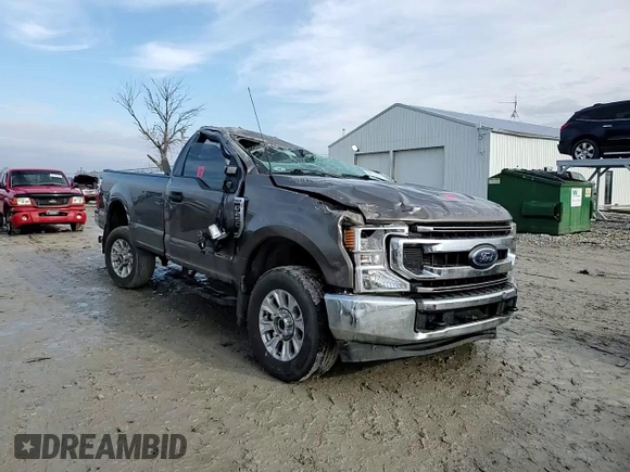 2022 Ford F-250 XL with VIN 1FTRF2BT4NEC24651, listed as a Copart auction lot 84974204 with Not provided miles and Salvage title. Bid and sale history available at DreamBid. Image 11.