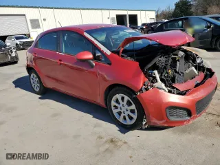 2012 Kia Rio LX with VIN KNADM5A30C6019304, listed as a Copart auction lot 44544055 with 171,338 mi miles and Salvage Title. Bid and sale history available at carsss.com. Image 4.