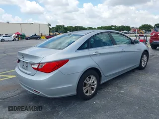 2011 Hyundai Sonata GLS with VIN 5NPEB4AC2BH244447, listed as a IAAI auction lot 42154710 with 122,326 mi miles and . Bid and sale history available at carsss.com. Image 4.
