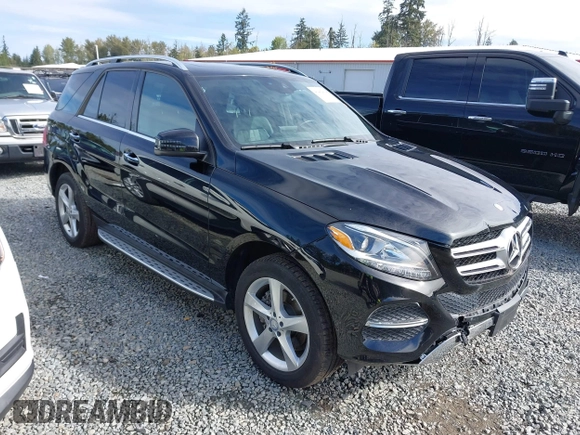 2016 Mercedes-Benz GLE 350 with VIN 4JGDA5JB5GA801020, listed as a IAAI auction lot 40442864 with 61,636 mi miles and . Bid and sale history available at DreamBid. Image 1.