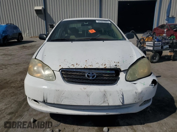 2006 Toyota Corolla CE with VIN 1NXBR32E26Z752238, listed as a Copart auction lot 54994805 with 255,778 mi miles and Salvage Title. Bid and sale history available at DreamBid. Image 5.