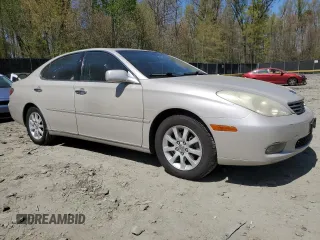 2003 Lexus ES 300 with VIN JTHBF30G230131052, listed as a Copart auction lot 53727255 with 122,755 mi miles and Salvage Title. Bid and sale history available at DreamBid. Image 4.