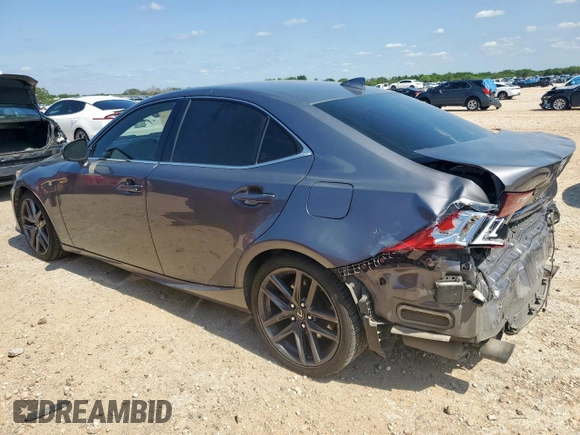 2015 Lexus IS 350 with VIN JTHBE1D29F5017238, listed as a Copart auction lot 58859345 with 115,492 mi miles and Salvage title. Bid and sale history available at DreamBid. Image 2.