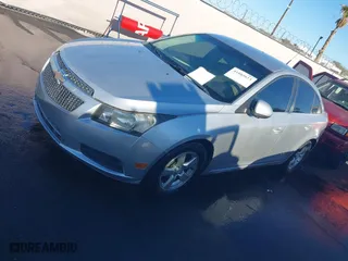 2011 Chevrolet Cruze LT w/2LT with VIN 1G1PG5S99B7148296, listed as a IAAI auction lot 41885813 with 126,655 mi miles. Bid and sale history available at carsss.com. Image 2.