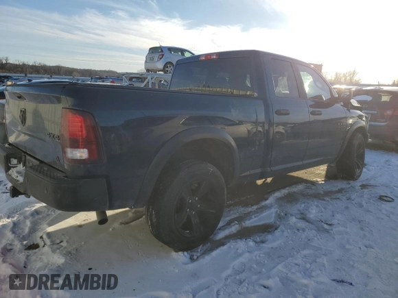 2021 Ram 1500 Warlock with VIN 1C6RR7GG2MS513910, listed as a Copart auction lot 45637365 with Not provided miles and Salvage title. Bid and sale history available at DreamBid. Image 3.