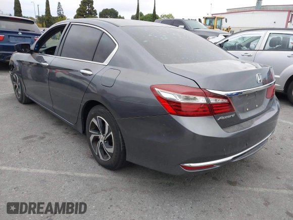 2017 Honda Accord LX with VIN 1HGCR2F35HA210567, listed as a IAAI auction lot 42067394 with 144,734 mi miles. Bid and sale history available at carsss.com. Image 3.