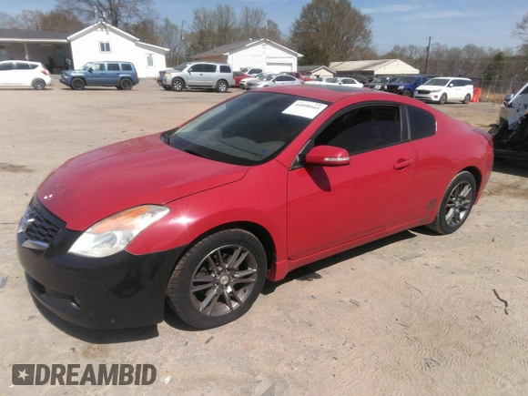 2008 Nissan Altima 3.5 SE with VIN 1N4BL24E78C108830, listed as a IAAI auction lot 41898161 with 110,875 mi miles. Bid and sale history available at carsss.com. Image 2.
