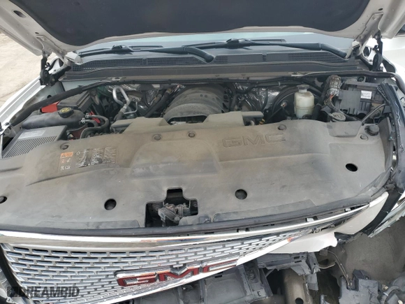 2016 GMC Yukon Denali with VIN 1GKS1CKJ1GR152053, listed as a Copart auction lot 43809865 with 98,145 mi miles and Salvage Title. Bid and sale history available at carsss.com. Image 12.