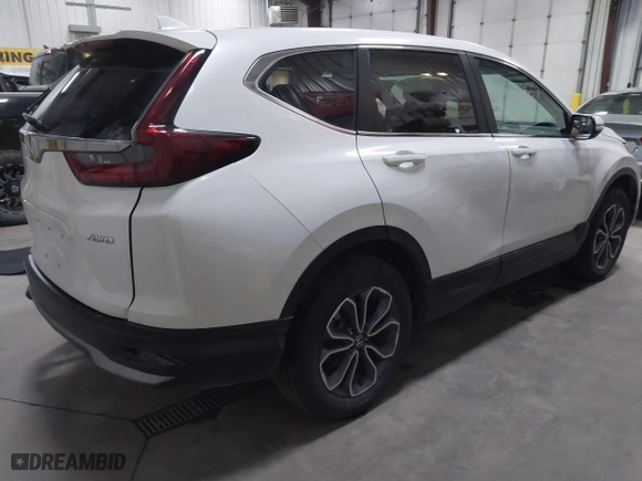2020 Honda CR-V EX-L with VIN 5J6RW2H84LA015427, listed as a IAAI auction lot 41620657 with 62,877 mi miles. Bid and sale history available at carsss.com. Image 4.