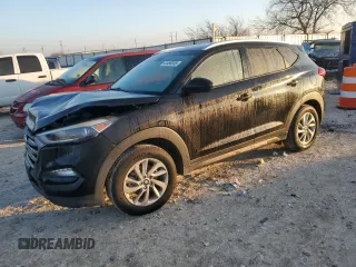 2016 Hyundai Tucson SE z VIN KM8J33A43GU093173, wystawiony jako Copart lot #41459245 z przebiegiem 120 991 mil mil oraz Szkoda całkowita • Salvage title. Historia ofert i sprzedaży dostępna na DreamBid. Obrazek 1.