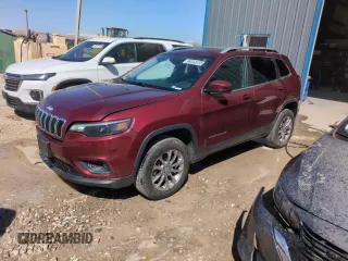2020 Jeep Cherokee Latitude Plus with VIN 1C4PJMLB3LD569499, listed as a Copart auction lot 52995085 with 105,221 mi miles and Clean Title. Bid and sale history available at DreamBid. Image 1.