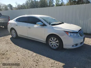 2012 Buick LaCrosse Leather with VIN 1G4GC5ER9CF318982, listed as a Copart auction lot 49837835 with 186,041 mi miles and Salvage Title. Bid and sale history available at carsss.com. Image 4.