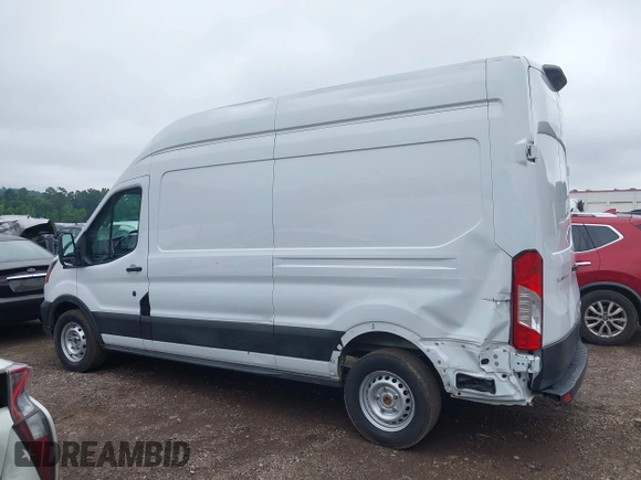 2023 Ford Transit Cargo with VIN 1FTBR1X8XPKA13479, listed as a IAAI auction lot 42608306 with 61,767 mi miles and . Bid and sale history available at DreamBid. Image 6.