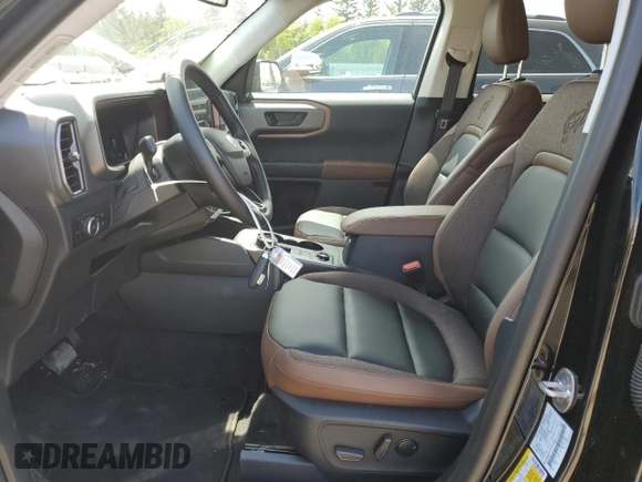 2025 Ford Bronco Sport Outer Banks with VIN 3FMCR9CN7SRE51424, listed as a Copart auction lot 58497645 with 1,876 mi miles and Clean title. Bid and sale history available at DreamBid. Image 7.