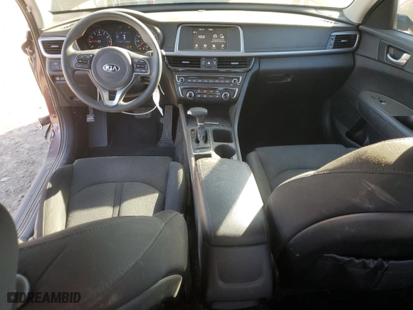 2018 Kia Optima S with VIN 5XXGT4L34JG184457, listed as a Copart auction lot 50050405 with 91,222 mi miles and Salvage Title. Bid and sale history available at carsss.com. Image 8.