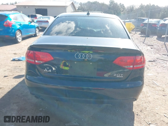 2010 Audi A4 2.0T Premium Plus with VIN WAUFFAFL0AN022596, listed as a IAAI auction lot 42028115 with 108,215 mi miles. Bid and sale history available at carsss.com. Image 16.
