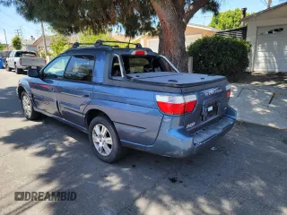 2005 Subaru Baja Turbo z VIN 4S4BT63C555106989, wystawiony jako Copart lot #57712695 z przebiegiem 209 779 mil mil oraz Tytuł czysty. Historia ofert i sprzedaży dostępna na DreamBid. Obrazek 3.