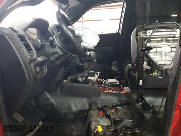 2022 Ram 2500 Tradesman with VIN 3C6UR5HL8NG295457, listed as a Copart auction lot 42878485 with Not provided miles and Salvage title. Bid and sale history available at DreamBid. Image 7.