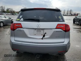 2008 Acura MDX with VIN 2HNYD28298H541915, listed as a Copart auction lot 51069205 with Not Provided miles and Salvage Title. Bid and sale history available at DreamBid. Image 6.