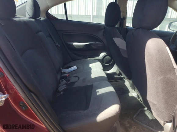 2019 Mitsubishi Mirage G4 ES with VIN ML32F3FJ6KHF16706, listed as a Copart auction lot 46734645 with 0 mi miles and Salvage Title. Bid and sale history available at carsss.com. Image 10.