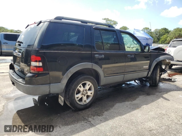 2006 Ford Explorer XLT with VIN 1FMEU73E66UA11365, listed as a Copart auction lot 60799785 with 114,152 mi miles and Salvage title. Bid and sale history available at DreamBid. Image 3.