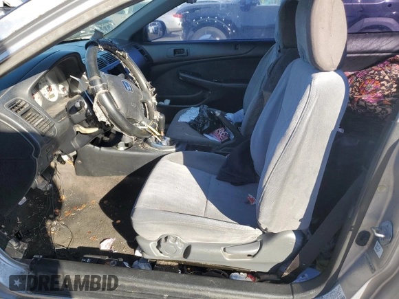 2001 Honda Civic LX with VIN 1HGEM21581L007005, listed as a Copart auction lot 80998594 with 0 mi miles and Salvage Title. Bid and sale history available at carsss.com. Image 7.