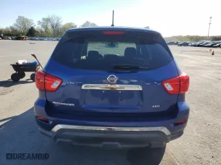 2018 Nissan Pathfinder SV with VIN 5N1DR2MM4JC630731, listed as a Copart auction lot 51761675 with 57,707 mi miles and Salvage Title. Bid and sale history available at carsss.com. Image 6.