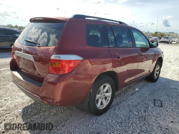 2010 Toyota Highlander with VIN 5TDBK3EH1AS027564, listed as a Copart auction lot 60463525 with 154,883 mi miles and Clean title. Bid and sale history available at DreamBid. Image 3.