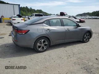 2021 Nissan Sentra SV with VIN 3N1AB8CV2MY288803, listed as a Copart auction lot 53004905 with 30,691 mi miles and Salvage Title. Bid and sale history available at DreamBid. Image 3.