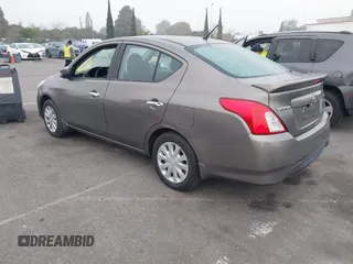 2015 Nissan Versa S Plus with VIN 3N1CN7AP9FL810597, listed as a IAAI auction lot 41681629 with 133,777 mi miles. Bid and sale history available at carsss.com. Image 3.