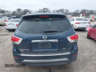 2015 Nissan Pathfinder SV with VIN 5N1AR2MN5FC607557, listed as a IAAI auction lot 41619329 with 151,498 mi miles and . Bid and sale history available at DreamBid. Image 16.