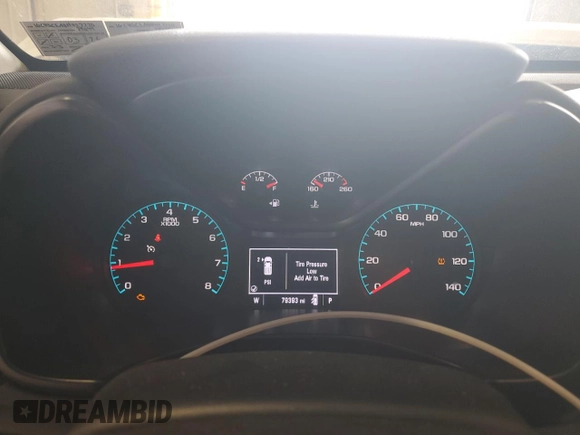 2022 Chevrolet Colorado 2WD LT z VIN 1GCHSCEA0N1127770, wystawiony jako Copart lot #59791265 z przebiegiem 79 393 mil mil oraz Czysty tytuł • Clean title. Historia ofert i sprzedaży dostępna na DreamBid. Obrazek 9.