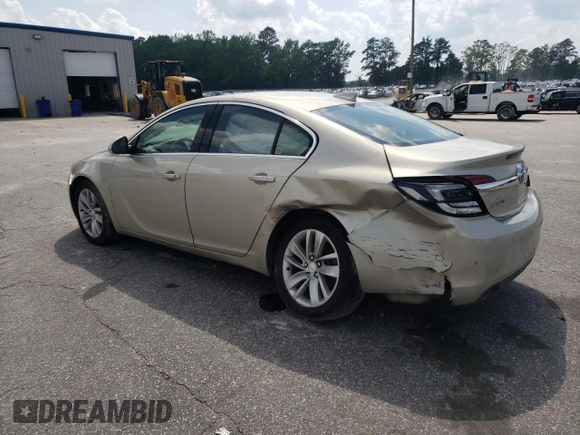 2015 Buick Regal Premium I with VIN 2G4GN5EX2F9173791, listed as a Copart auction lot 56637295 with 153,196 mi miles and Salvage title. Bid and sale history available at DreamBid. Image 2.